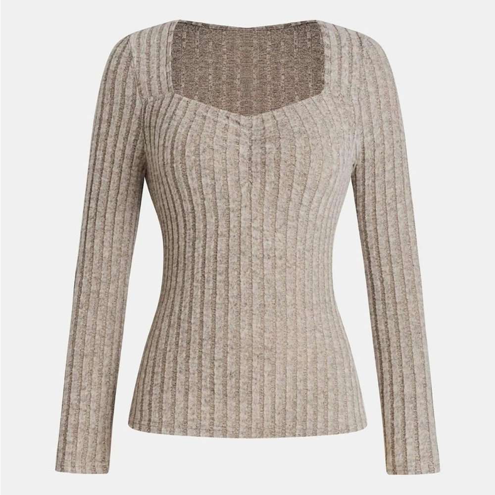 Sweetheart Neck Ruched Tee